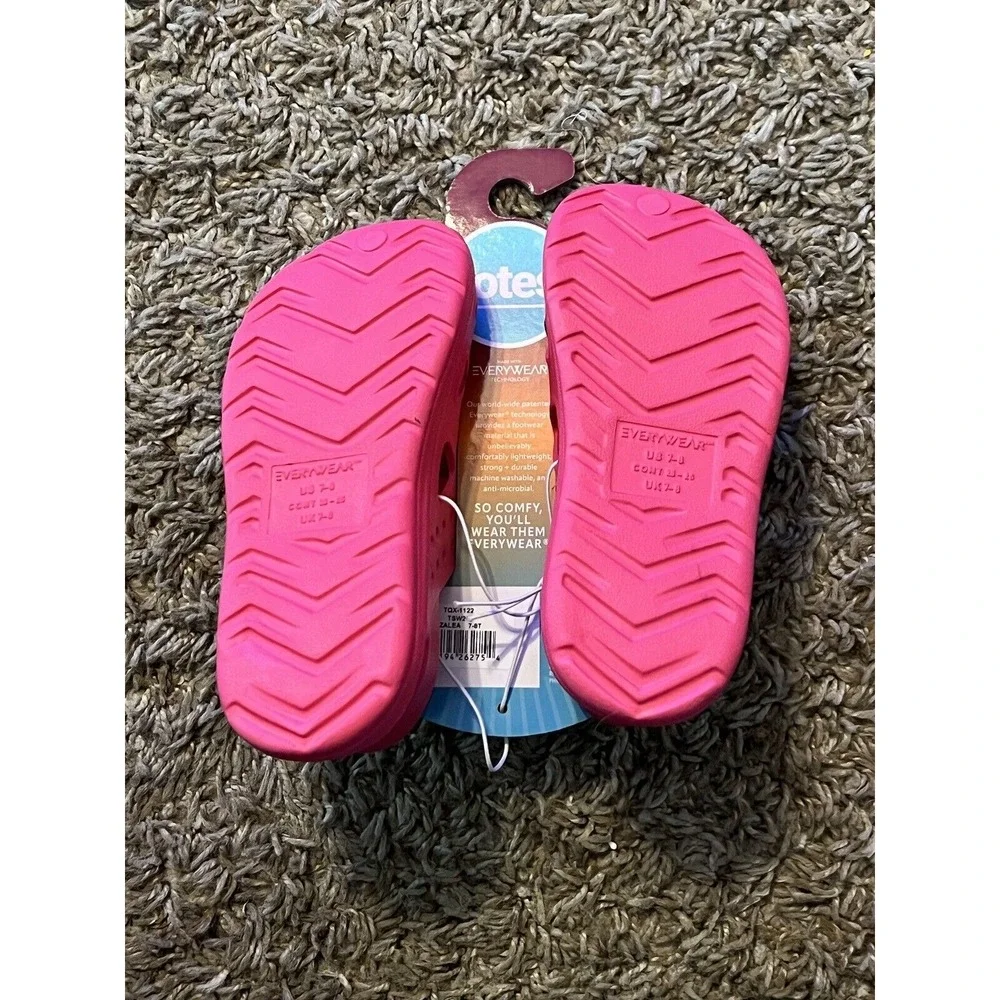 Totes Girls Clogs‎ Shoes Slip-on Size 7-8 Azalea Pink Brand New!